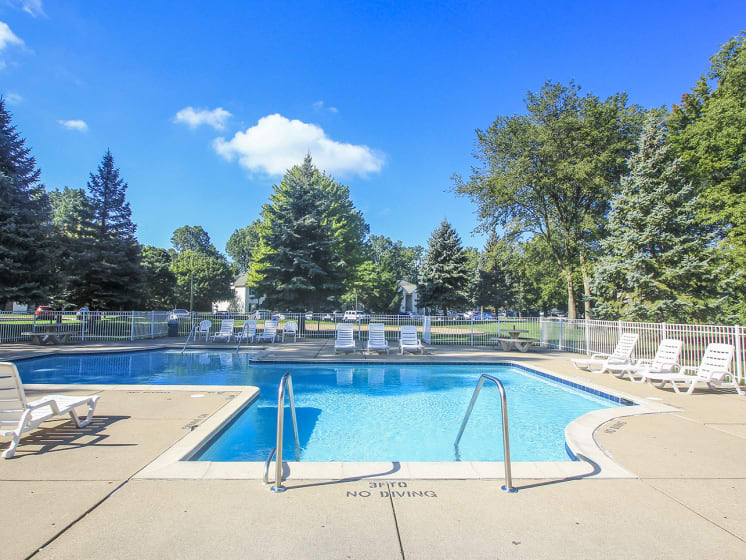 Sundeck Surrounding Outdoor Pool